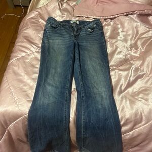 Buckle Medium Blue Boot Cut Jeans